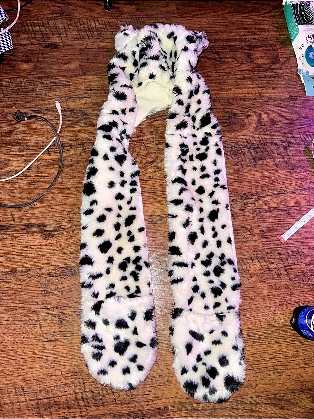 Halloween Snow Leopard Furry Costume